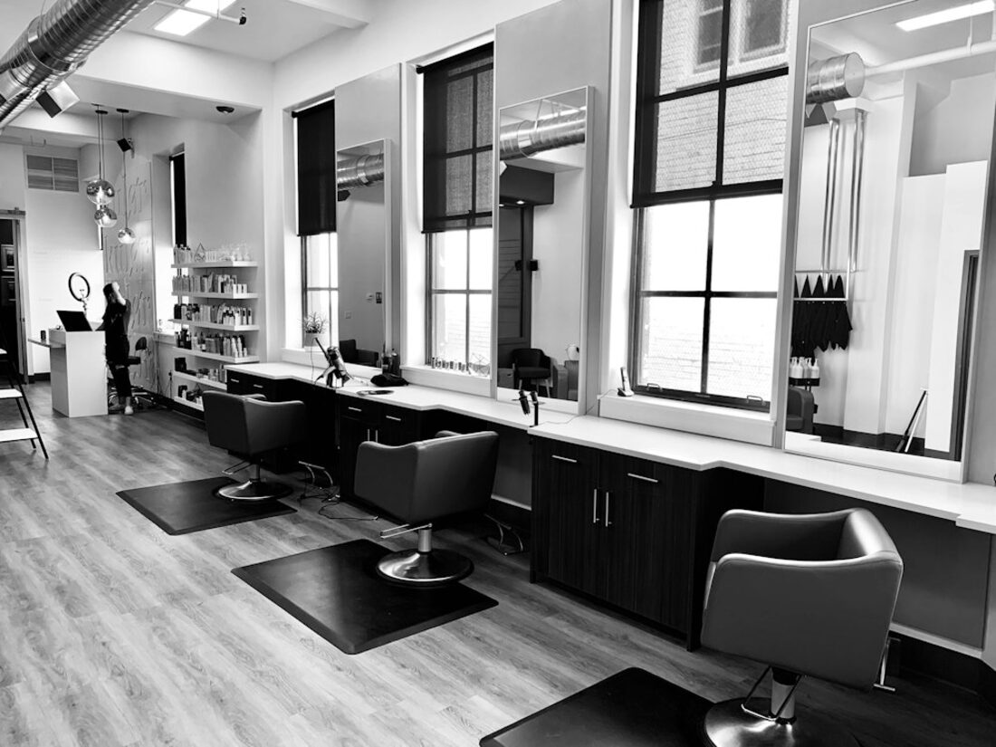 Our styling floor